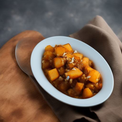 Postre chino de arroz glutinoso con batata

