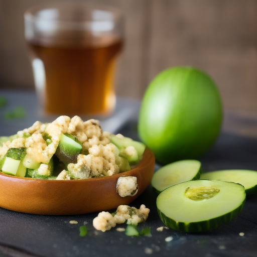 Ensalada de pepino y zanahoria con vinagreta de jengibre: Una receta china deliciosa y fácil de hacer

