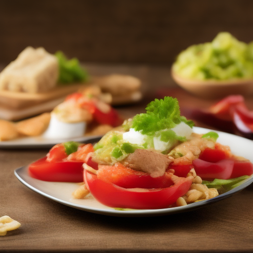 Sorprende a tus invitados con esta ensalada china única en su clase 

