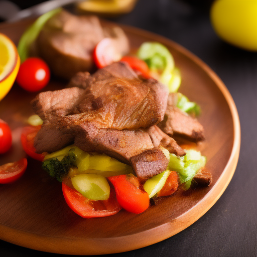 Deliciosa Carne Asada a la Española

