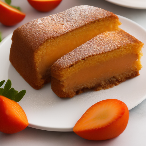 Bizcocho de Naranja - Una Receta de Postre Española deliciosa

