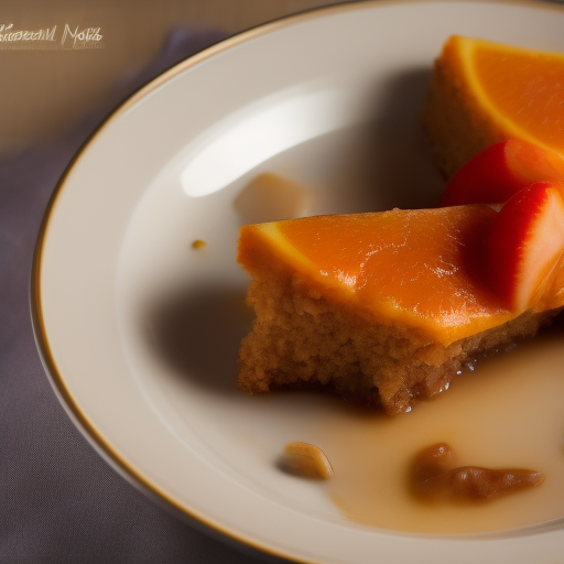 Flan de Naranja - Una Deliciosa Receta de Postre Española

