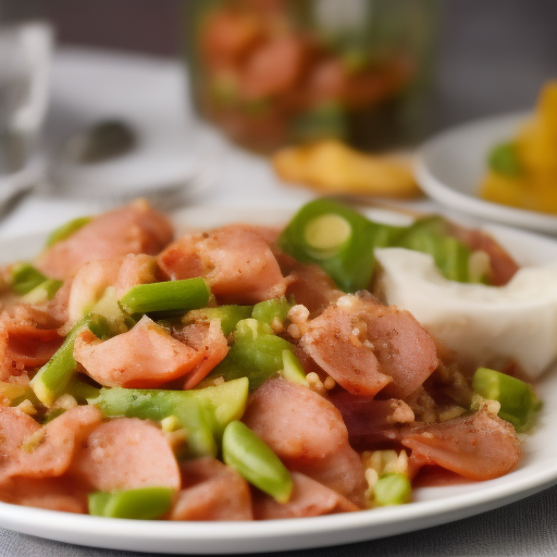 Ensalada Española con Jamón Serrano

