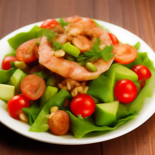 Ensalada De Gamba Y Aguacate: Una Receta Española Refrescante

