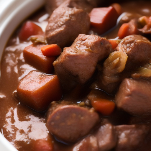 Boeuf Bourguignon - Una Deliciosa Receta Francesa De Carne

