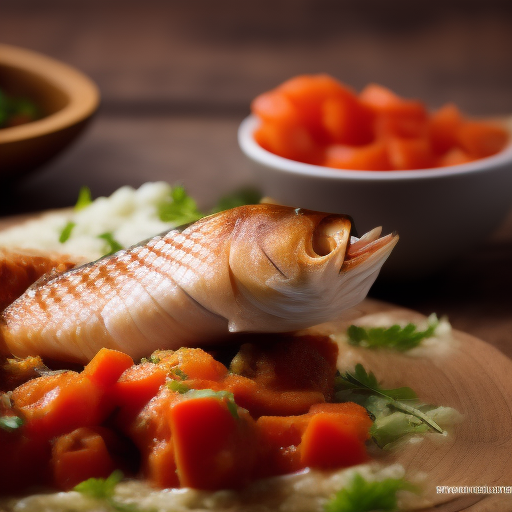 Delicioso estofado de pescado a la francesa

