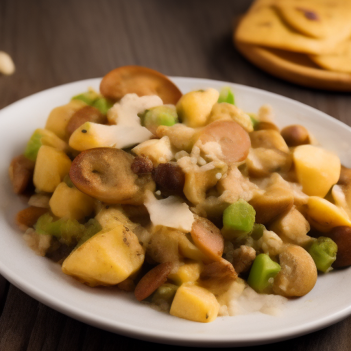 Ensalada francesa con champiñones y queso de cabra

