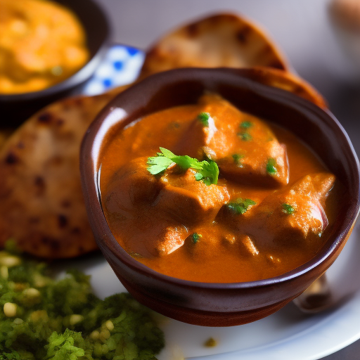 Una exquisita receta india de carne: Pollo makhani

