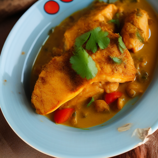 Curry de Pescado al Estilo Indio

