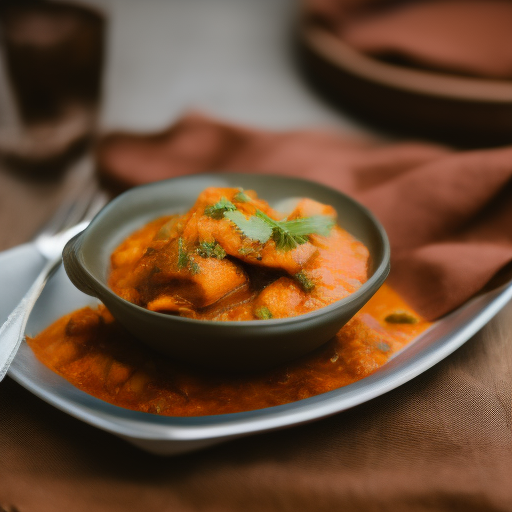 Delicioso Curry de Pescado al Estilo Indio

