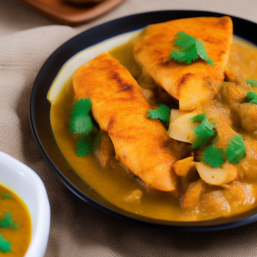 Deliciosa receta india de pescado al curry

