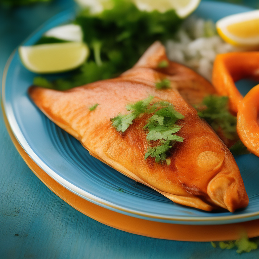 Receta india de pescado a la plancha

