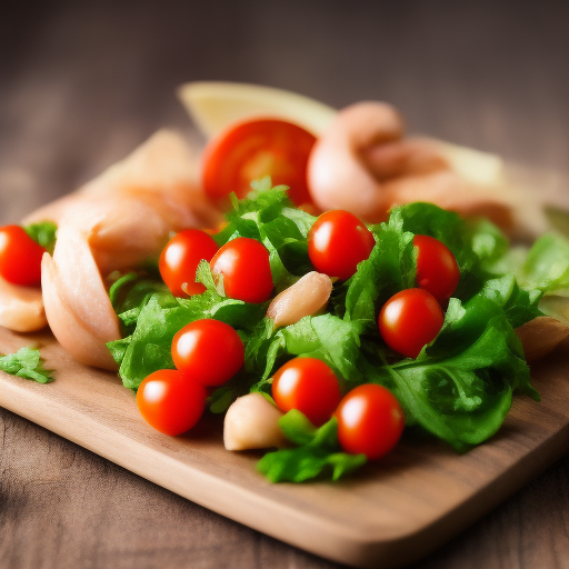 Ensalada India de Garbanzos y Tomate con un Toque Especial

