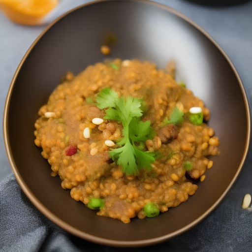 Ensalada India de lentilas, una explosión de sabores exóticos

