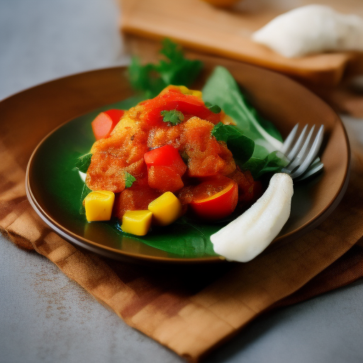 Receta italiana de pescado al horno con tomates y alcaparras

