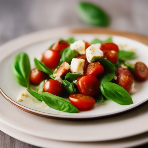 Ensalada Caprese con un toque especial

