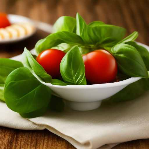 Ensalada Caprese Italiana con un Toque de Limón

