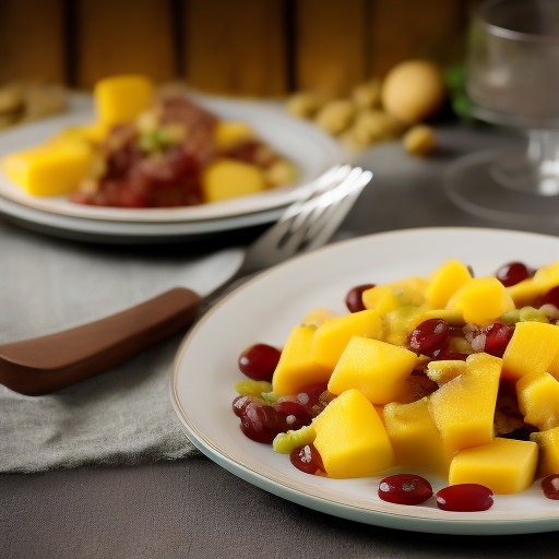 Ensalada de Camarones y Mango: Una deliciosa receta italiana

