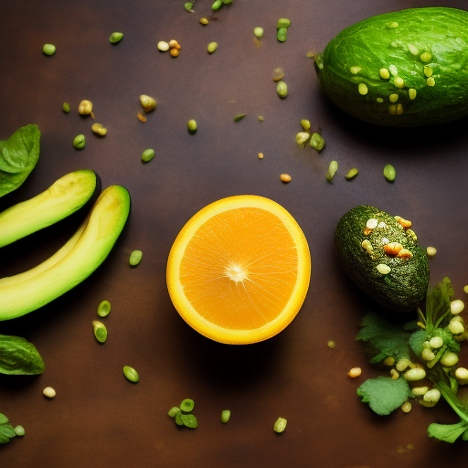 Ensalada de aguacate, hinojo y naranja

