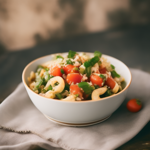 Ensalada Italiana única con toques mediterráneos

