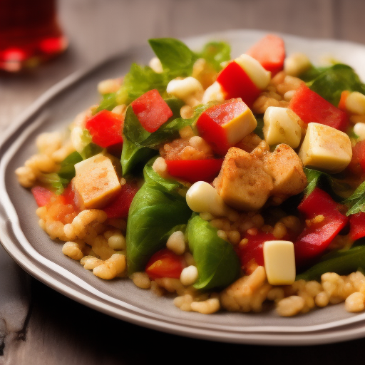 Ensalada Italiana con un toque de personalidad

