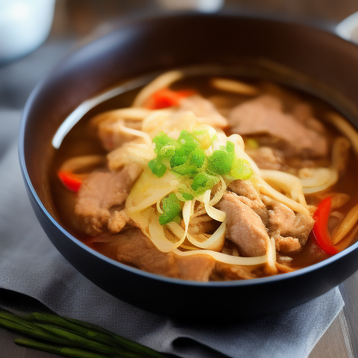 Delicioso Gyudon: Receta de Carne Japonesa

