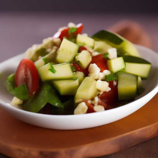 Ensalada de pepino japonés - Receta fresca y deliciosa

