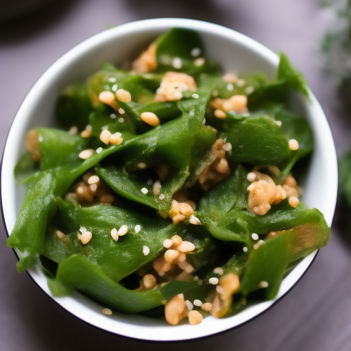 Ensalada Japonesa de Wakame y Sésamo

