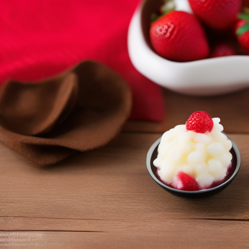 Mochi de Fresa - Una receta típica de postre Japonés

