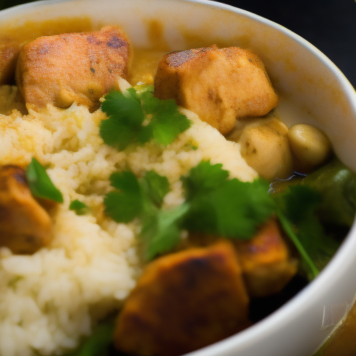 Tajine de Pollo con Albaricoques - La Deliciosa Receta de Marruecos 
