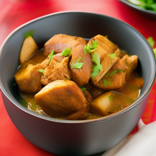 Tagine de Pollo con Albaricoques

