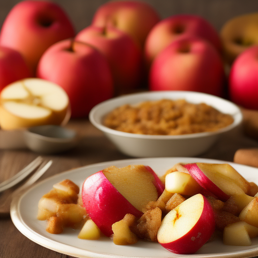 Delicioso Tajine de Manzanas y Canela

