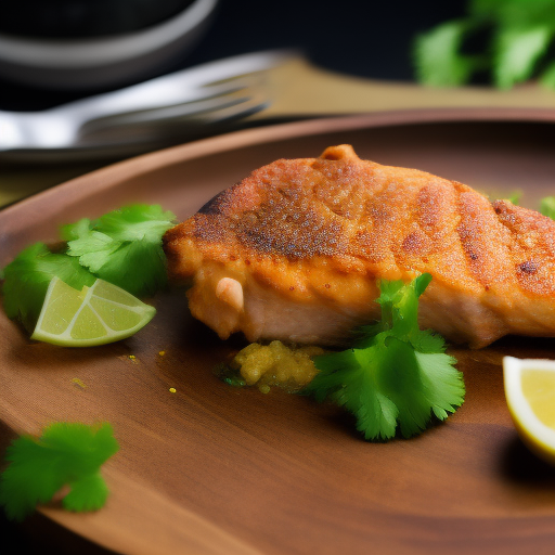 Delicioso y Saludable Filete de Pescado con Salsa de Limón

