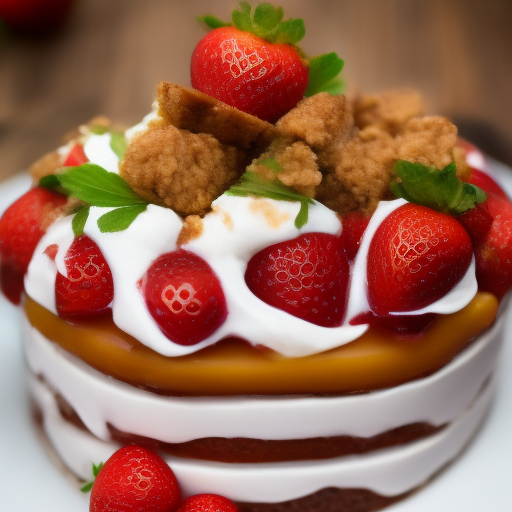 Postre Mexicano de Fresas con Tres Leches
