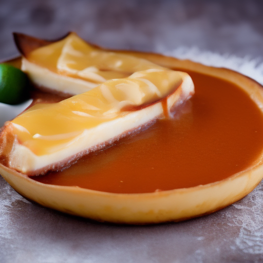 Receta Mexicana: Flan de Cajeta

