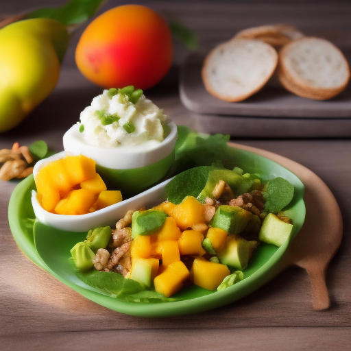 Ensalada de Mango y Aguacate: Una opción refrescante y única

