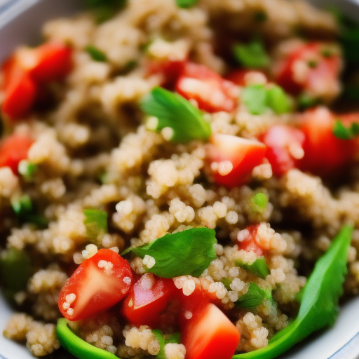 Ensalada de Quinoa al estilo Mexicano

